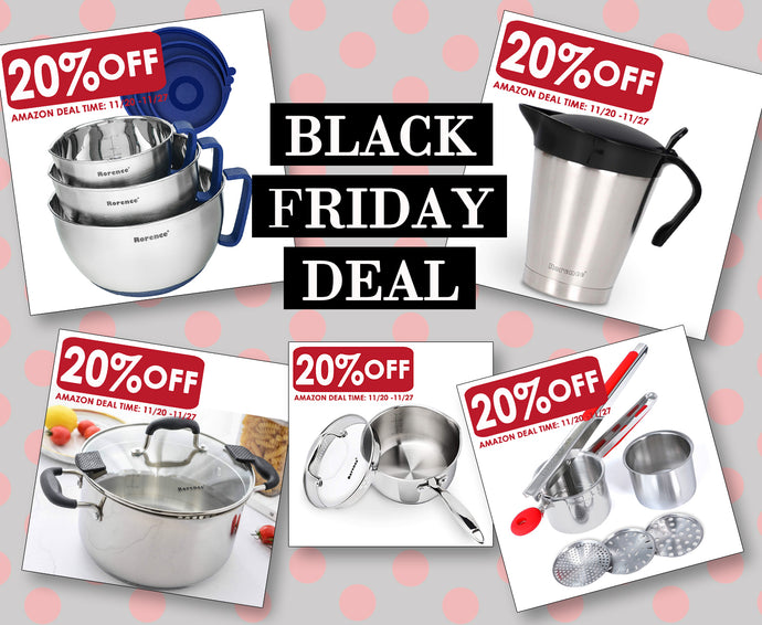 Amazon's Black Friday Deals Include Up to 75% Off Kitchen Utensils, Cookware and More